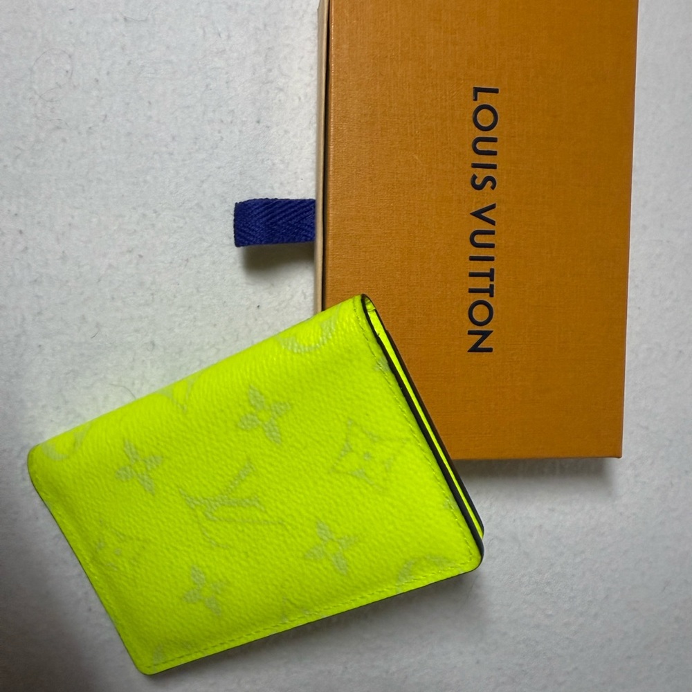 Louis Vuitton Vibrant Yellow Card Holder